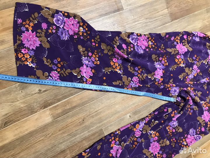 Брюки женские из крепдешина СССР52-54 новые