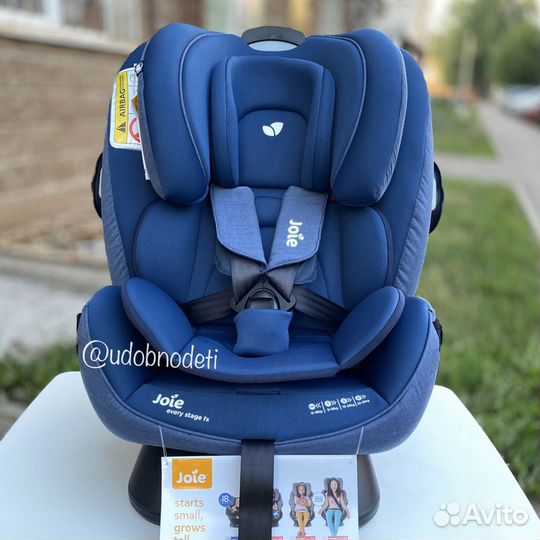 Joie Every Stage 0/1/2/3 isofix blue