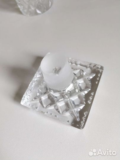 Штоф и стаканы хрустальные богемия