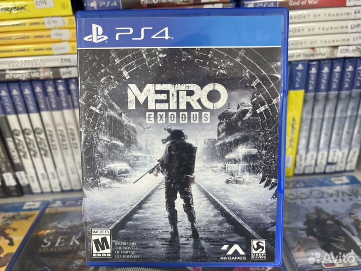 Диск Метро: Исход (Metro Exodus) PS4