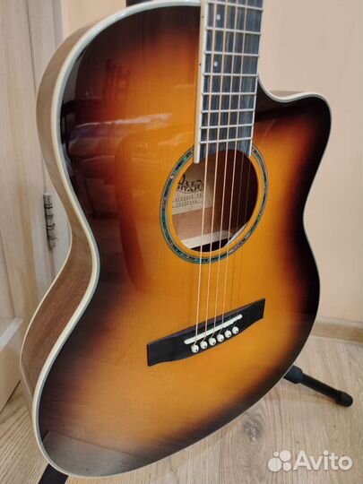 Акустическая гитара Aosen AFC 200 новая плоская