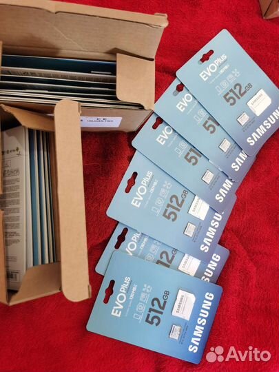 Карта памяти Samsung Evo Plus micro sd 512 Gb