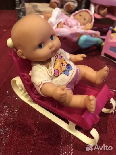 Пупсы с мебелью