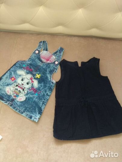 Вещи пакетом на девочку 74 80