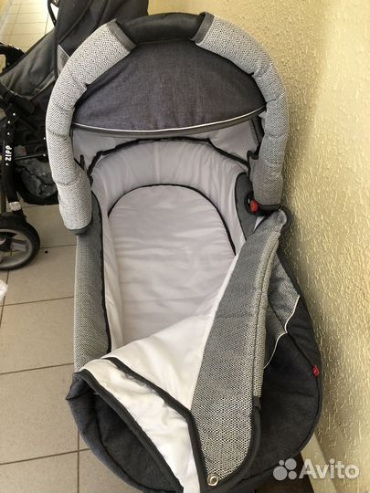 Коляска 2в1 Adbor Zipp Grey