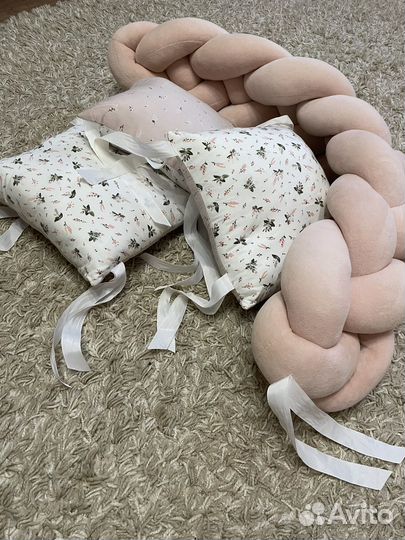 Бортики в детскую кроватку