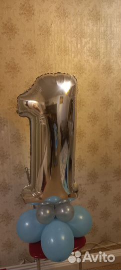 Воздушные шары цифры