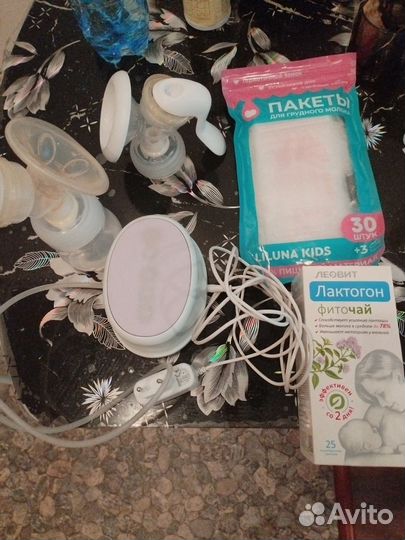 Молокоотсос avent электрический