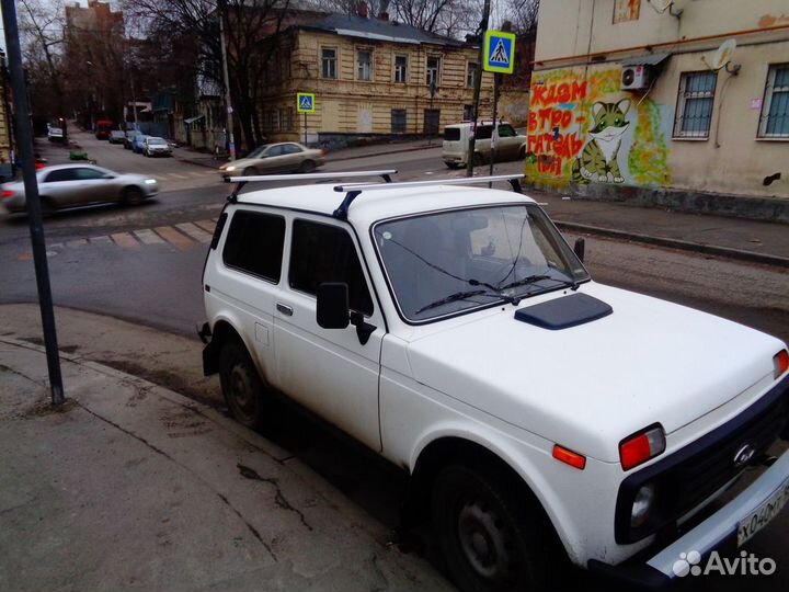 Багажник на крышу Лада Нива алюминий аэро