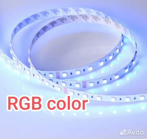 Светодиодная лента 24V 4000К RGB 5m Arlight