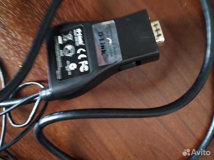 Переключатель-KVM D-link KVM-221-C1A 2-портовый