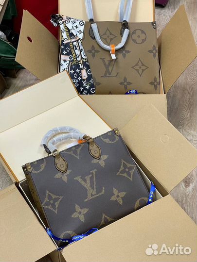 Сумка louis vuitton кожаная