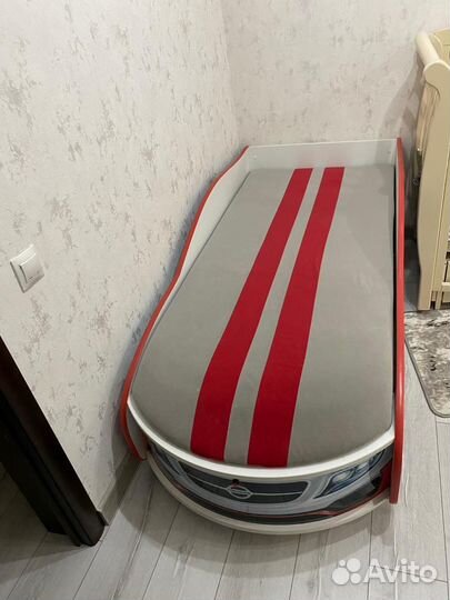 Кровать машинка с подсветкой