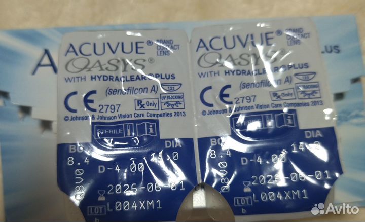 Продам линзы