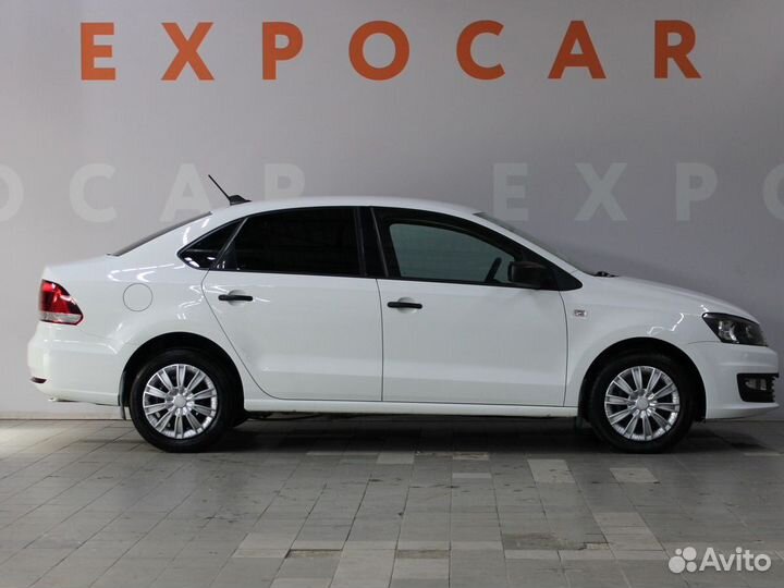 Volkswagen Polo 1.6 AT, 2018, 91 624 км