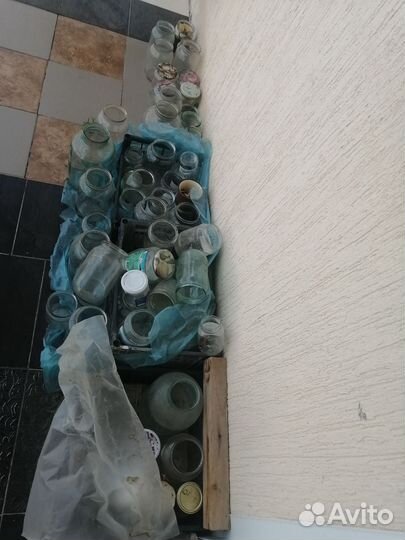 Банки стеклянные отдам бесплатно