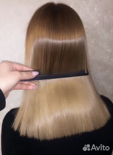 Кератиновое выпрямление, ботокс волос