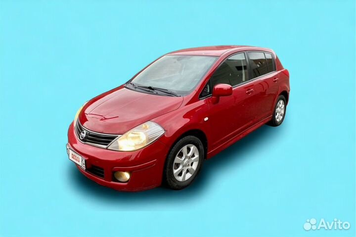 Резиновые коврики Сетка Nissan Tiida 2004-2013