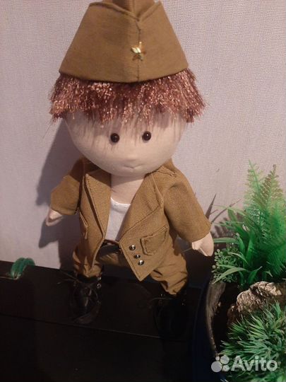 Кукла солдат- ручная работа