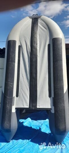 Надувная лодка пвх бу с мотором