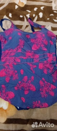 Купальник женский слитный, размер 60