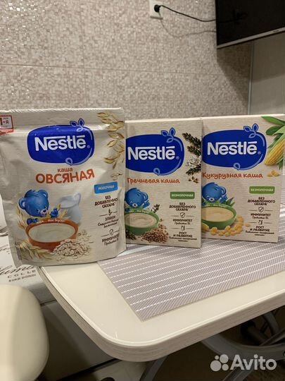 Детские каши Nestle