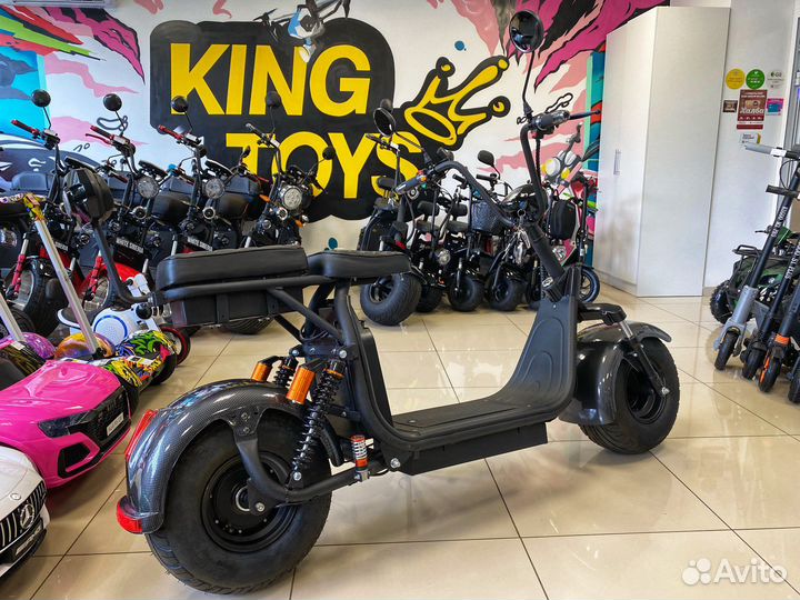 Электроскутер Citycoco GT X7 PRO 2000W