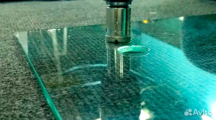 Обработка, резка и сверление стеклянных изделий