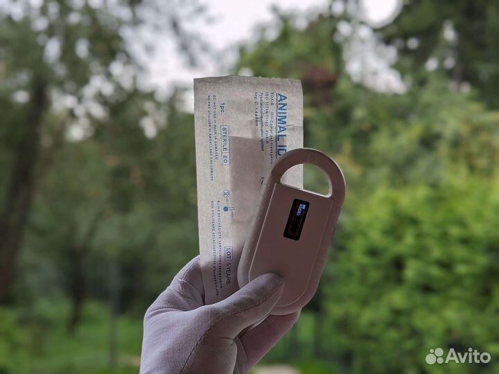 Чипирование Чип для животных 1.4х8 мм