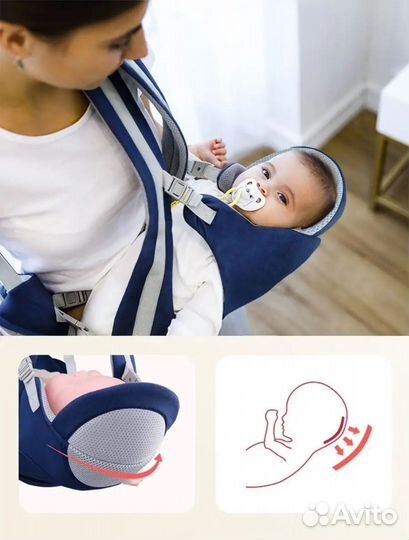 Слинг кенгуру рюкзак переноска