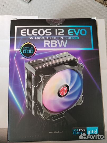 Куллер для процессора Raijintek eleos 12 evo