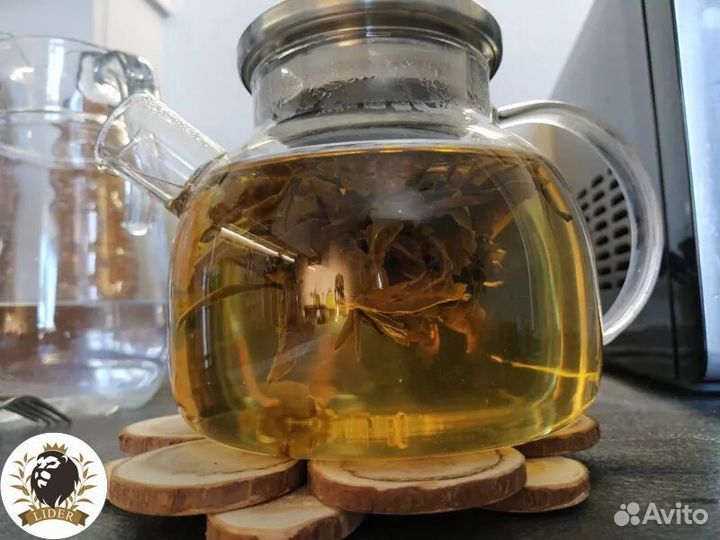 Связанный зеленый чай оптом