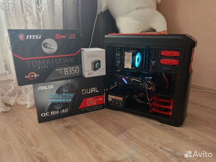 Игровой компьютер ryzen 5 rx5700