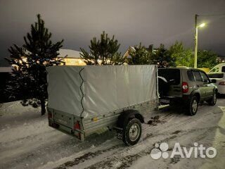 Тент на прицеп мзса