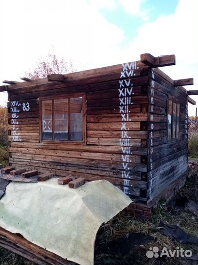 Сруб дома бу