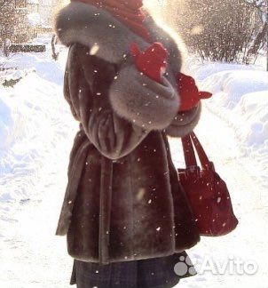 Полушубок мутоновый