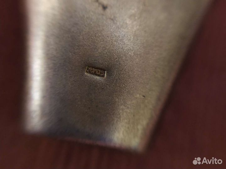 Флакон винтажный для духов серебро