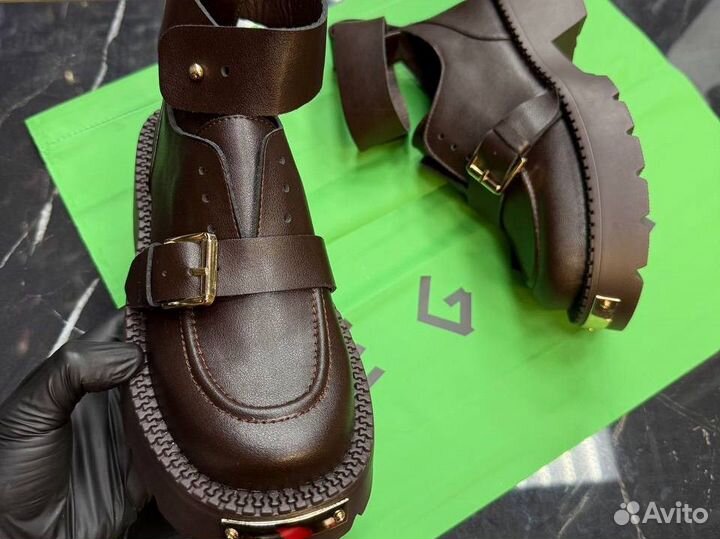 Ботинки женские кожаные (36-40)