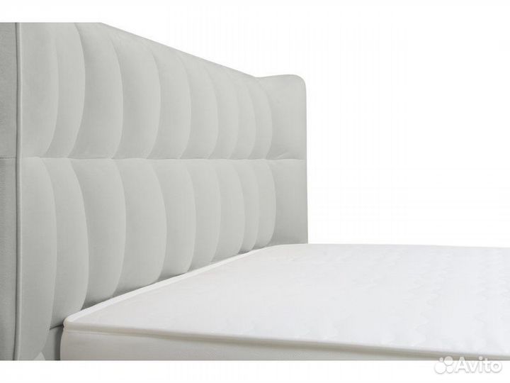 Кровать Даймант-Floor 180 Barhat White