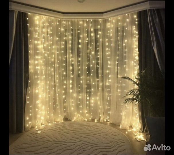 Распродажа гирлянда штора