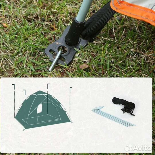 Палатка 4 местная автоматическая