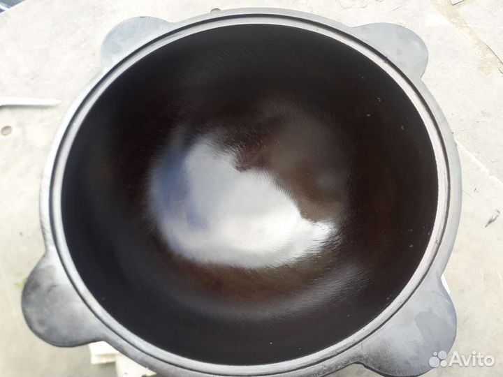 Казан, садж, сковорода. Обработка чугунной посуды