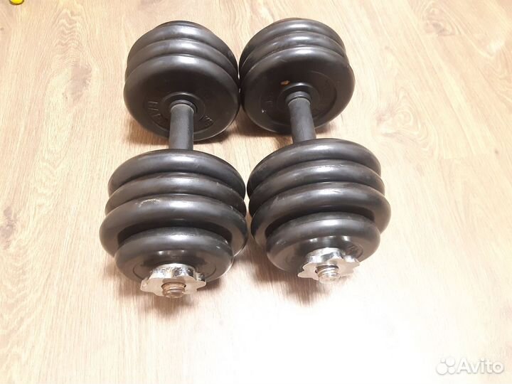 Гантели 2х20 кг