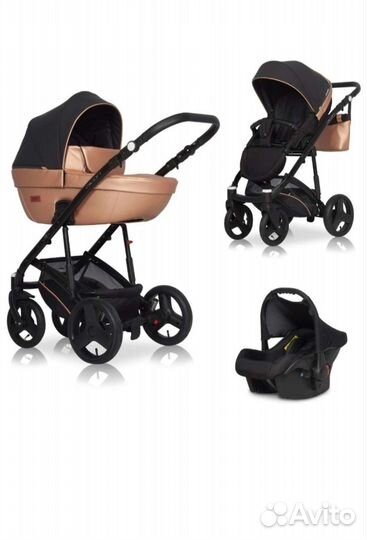 Коляска 3 в 1 в подарок пароварка от Kitfort