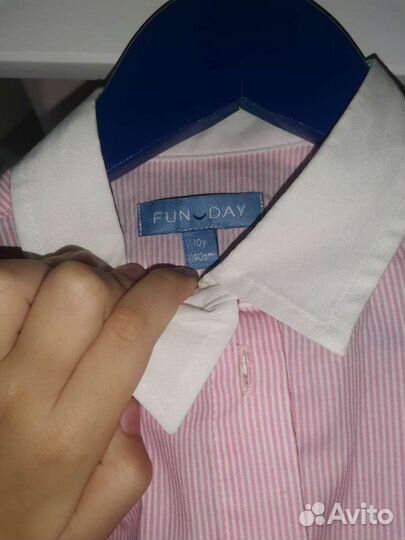 Блузка школьная fun day 140 рост
