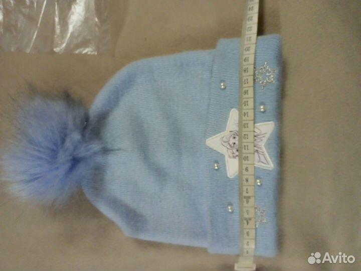 Набор шапка шарф девочке 4-7лет Disney