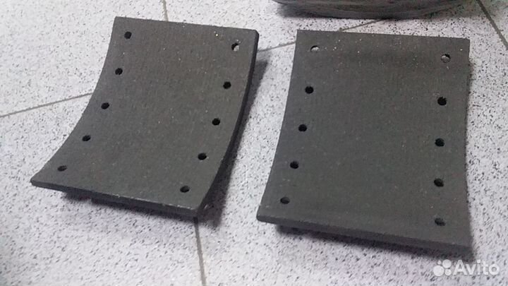 BPW/Fruehauf/Knott Комплект тормозных накладок