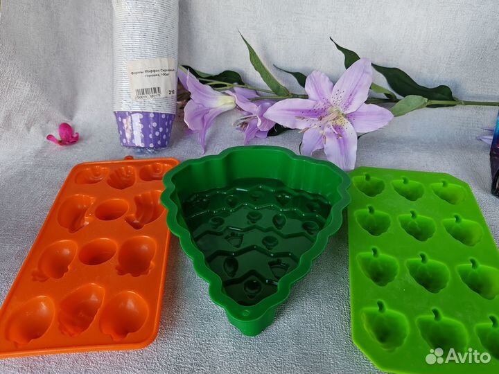 Формы силиконовые для выпечки, для шоколада