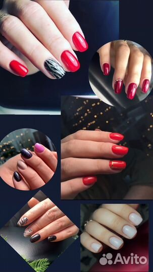 Маникюр с покрытием