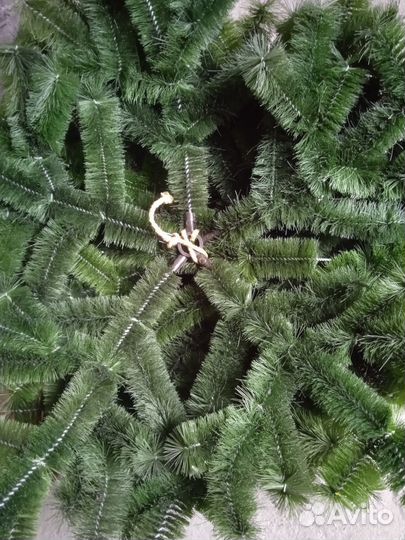 Елка искусственная литая бу